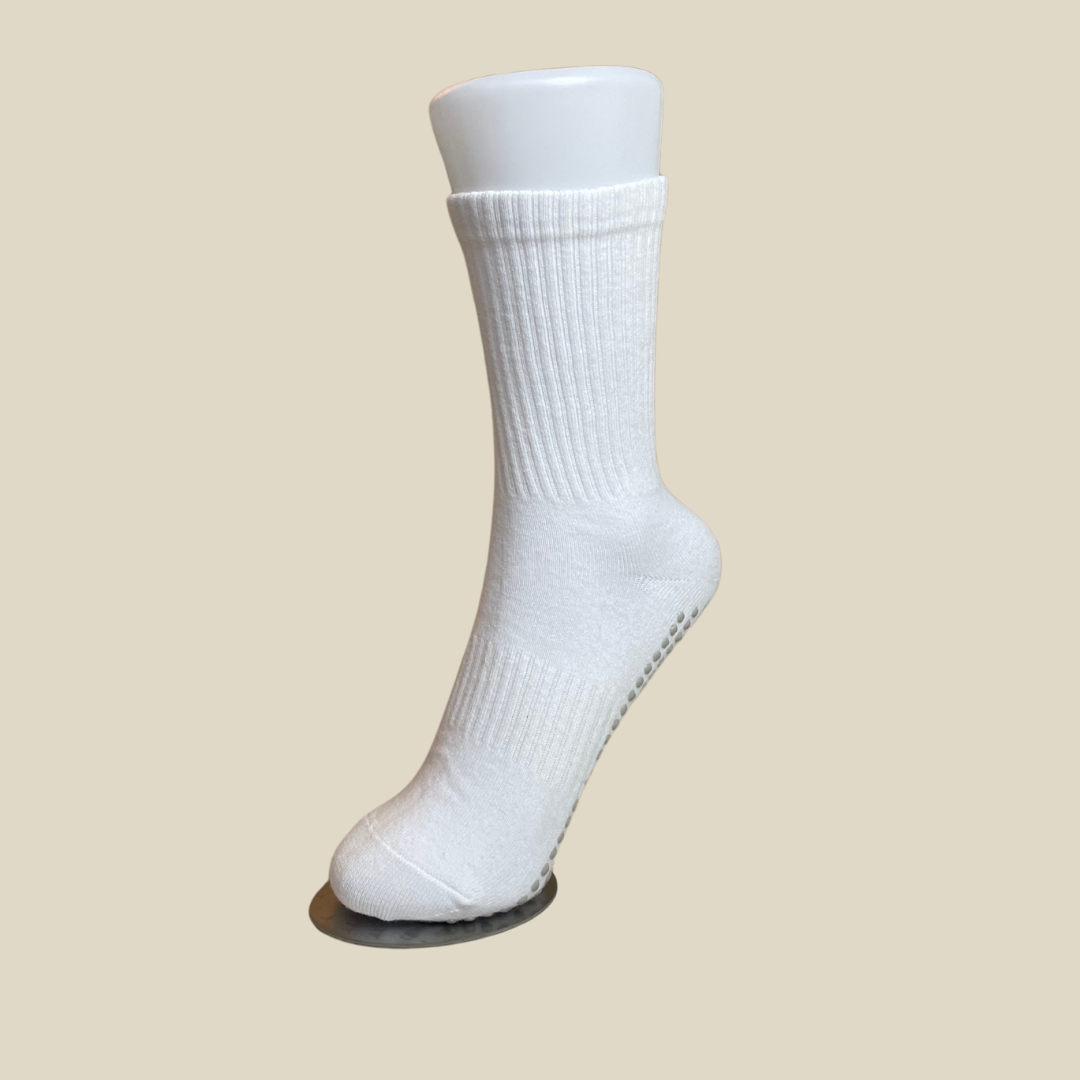 Women's Low Impact Performance Crew Grip Sock