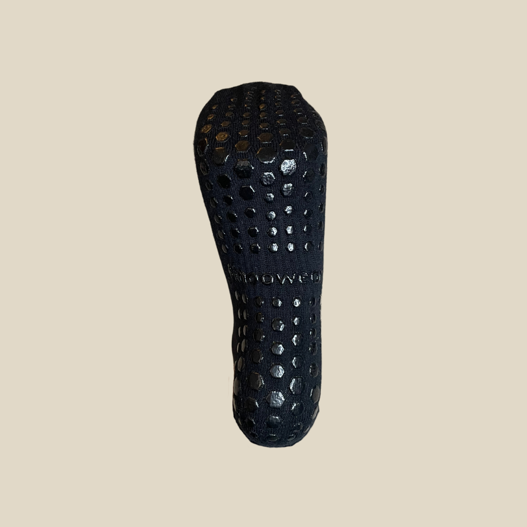 Men's Low Impact Performance Crew Grip Sock