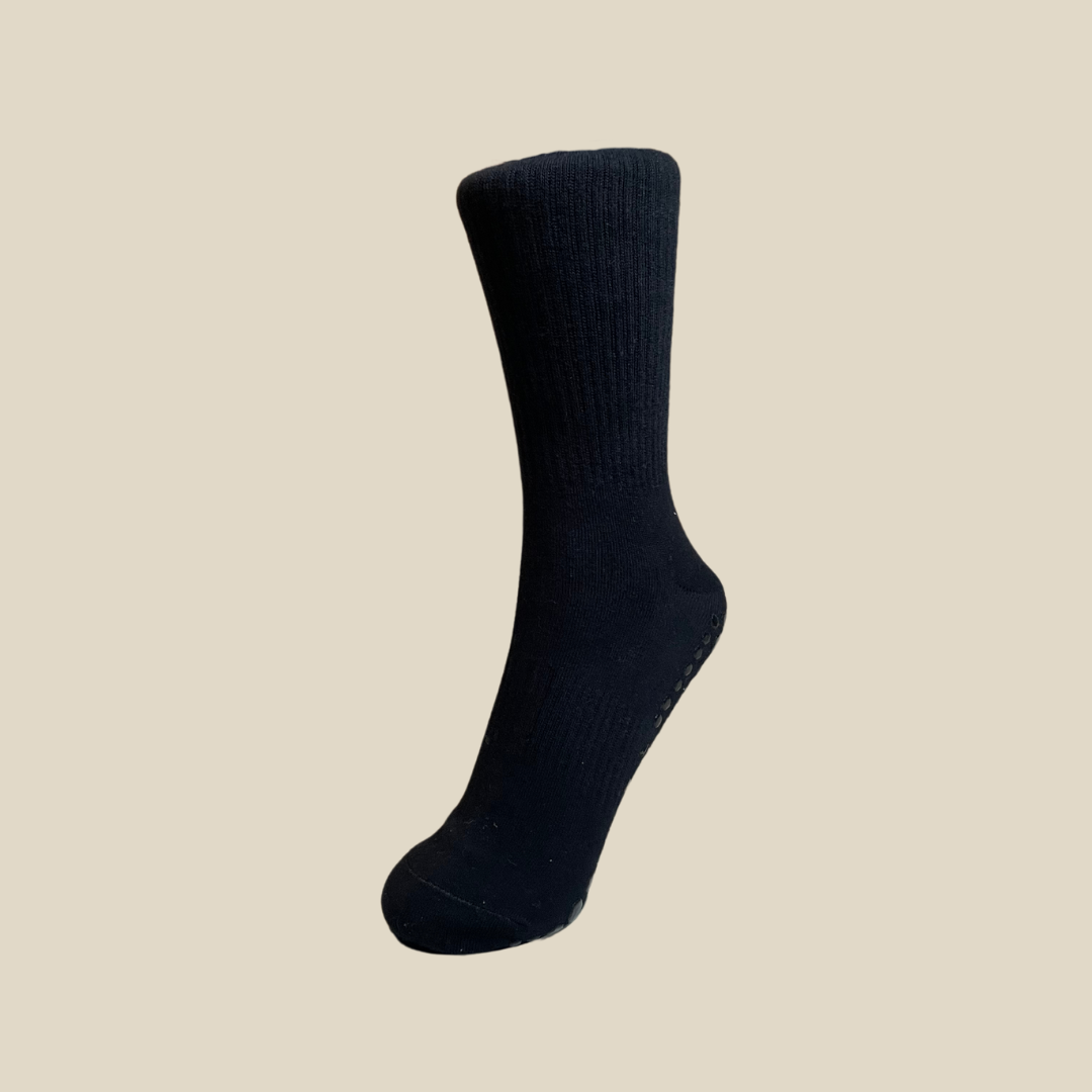 Men's Low Impact Performance Crew Grip Sock