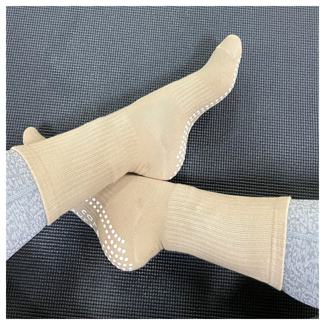 Women's Take Care of Yourself Crew Grip Sock