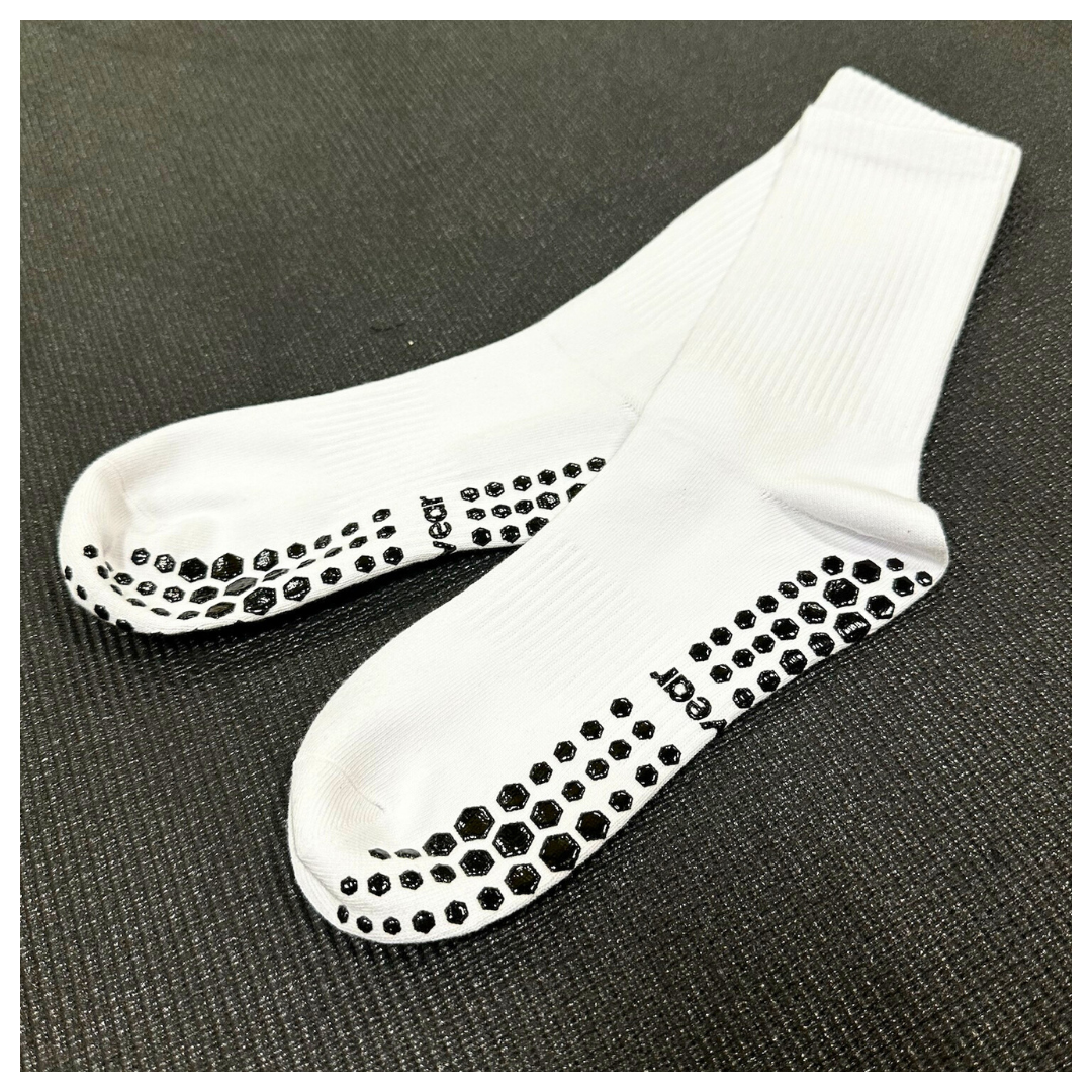 Men's Pilates Crew Grip Sock