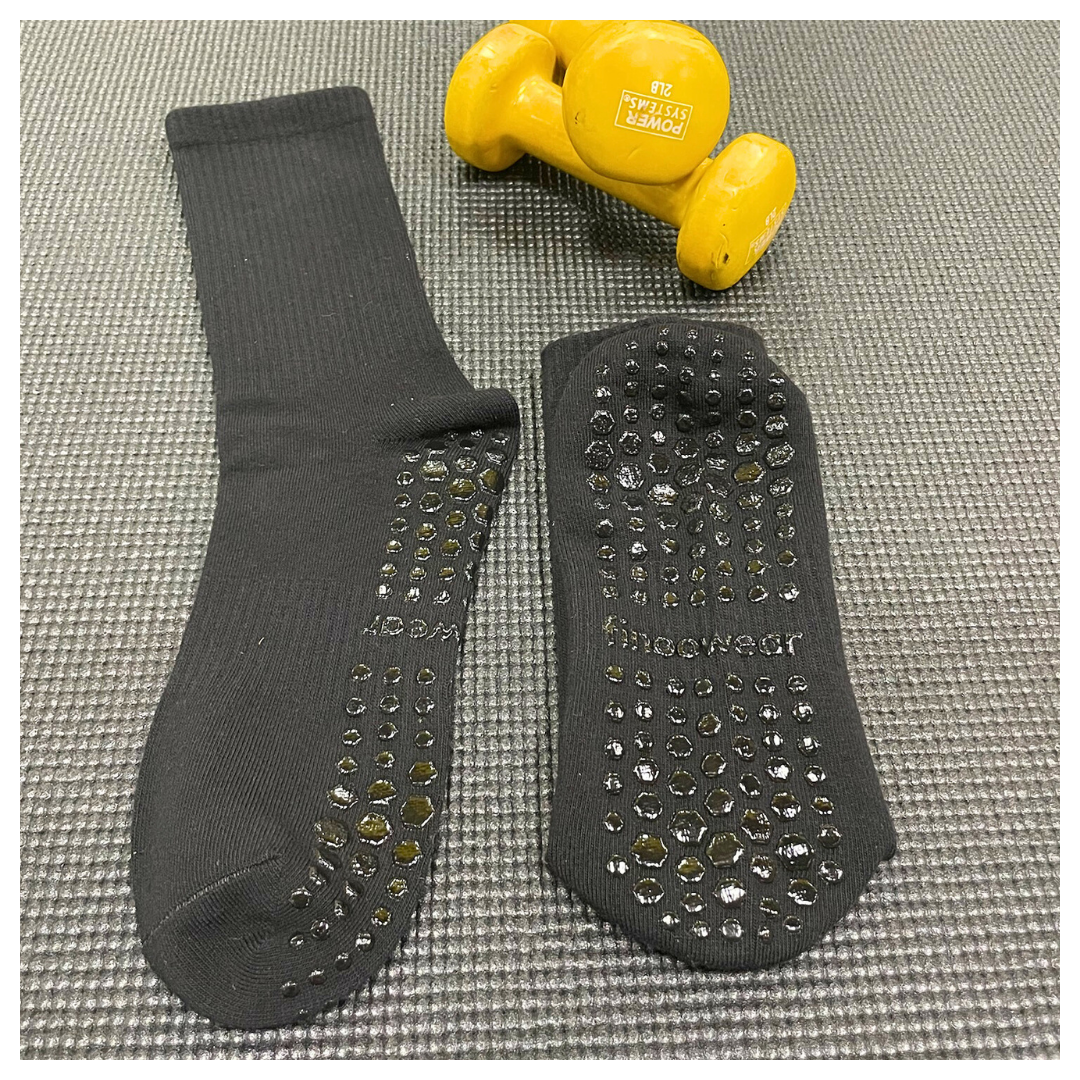 Men's Pilates Crew Grip Sock